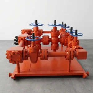 High-Pressure 3 1/16 Inch 10000 PSI Manual Choke Valve Manifold for Oilfield Drilling