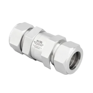 High Pressure 6000psi Stainless Steel Spring Check Valve Female Thread Oil Manual Power High Temperature Media CE C1