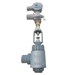 High-Pressure Adjustable-Flow Mini-Flow Recirculation Control Valve with Electric Actuator