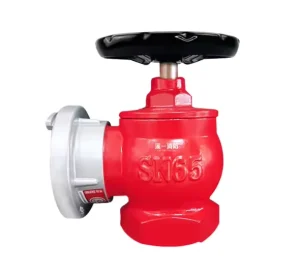 High Pressure Cast Iron Fire Hydrant Valves Angle Valve Fire Landing Red Firefighting Equipment & Accessory