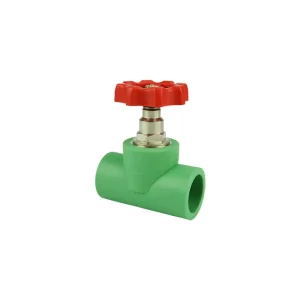 High Pressure Corrosion resistant PPR Stop Valve Customized Welding Connection for Pipes and Fittings