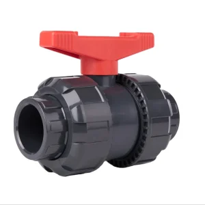 High Pressure DIN ANSI PVC UPVC Valves with Pvc Double Union Ball Valve