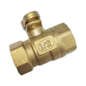 High Pressure Forged Brass Ball Valve with Lockable Control Internal Thread Check Valve for Water OEM Customizable