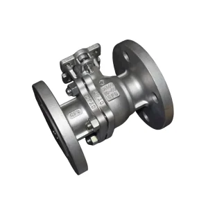 High Pressure Heavy Duty Stainless Steel 304 CF8 Flanged Connection DN40 2 Pieces Industrial Ball Valve for Water OEM