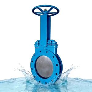 High Pressure Industrial Slurry Wastewater DN800 Class 900 Flanged Stainless Steel Carbon Steel Pneumatic Knife Gate Valve