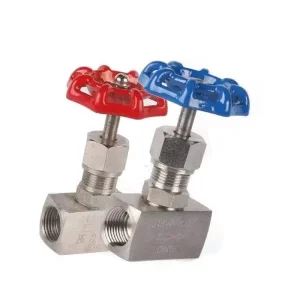 High-Pressure J13W-160P Stainless Steel 304/316 Manual Needle Shutoff Valve 1/4, 1/2, 3/4 Inch NPT/BSP Thread Flow Control for Water and Gas