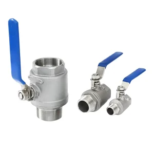 High Pressure Male Union Stainless Steel 3 Way 2 Inch Ball Water Cock Valve Inox Manufacturer Stainless Steel 1