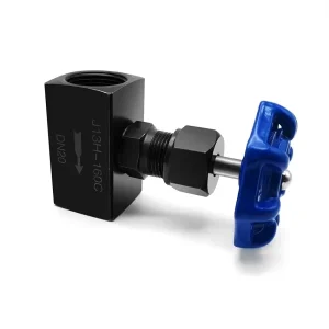 High-Pressure Manual Water Needle Valve Carbon Steel Thread Connection DN6-DN25 Model J13H