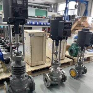 High Pressure Motorized Control Valve for Hydraulic Systems