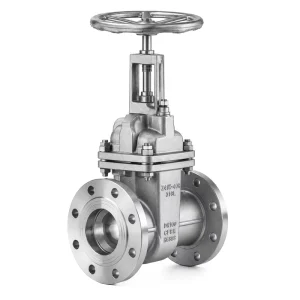 High Pressure Rising Stem Stainless Steel 316 Manual Gate Valve Z41W 40R CF3M PN40 Flanged Industrial Valve for Liquid