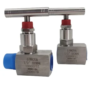 High Pressure Stainless Steel 304 316L Needle Valve Male to Female Needle Valve