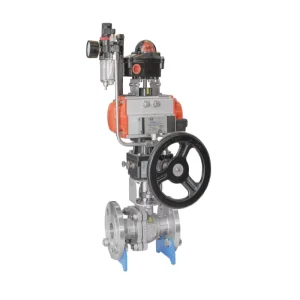 High Pressure Stainless Steel Ball Valve Automatic Air-Actuated Ball Valve for Water Gas Oil Pipeline Control