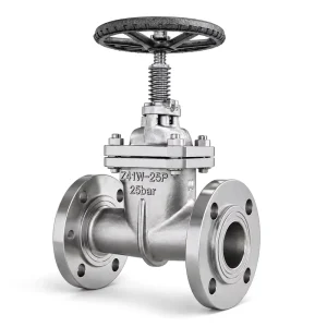 High Pressure Stainless Steel Manual Gate Valve Z41W 25P PN16 Flanged Industrial Water Oil Gas CF8 SS304 Valve