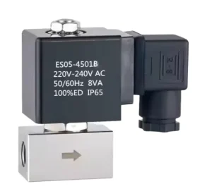 High Pressure Stainless Steel Two-Way Pilot-Operated Solenoid Valve for Gas OEM