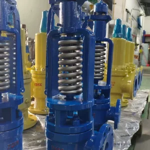 High Pressure Steam Safety Valve Flanged Connection ASTM A182 F316 Spring Loaded Relief Valve