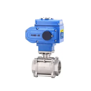 High Pressure Threaded Electric Ball Water Pressure Regulator Valve