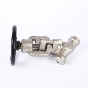High Pressure Y Type Butt Weld Manual Needle Valve F316L for Power Plant & Steam Systems
