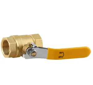 High Quality 1 2″ Brass Ball Valve Thread Brass Inner Wire Ball Valve with Copper Color for Home Plumbing System 1″ Ball Valve