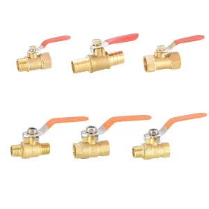 High Quality 2 1/2 Inch Brass Gas Ball Valve Extension 600 WOG Manifold 1/2″ 3/4″ Manufacturers Union Brass Ball Valve