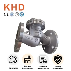 High Quality 304 Stainless Steel Flanged Lift Check Valve DN50 Auto Industrial Non-Return Valve Cast Iron Check Valve