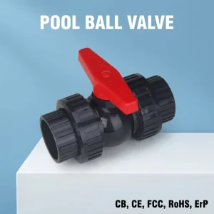 High Quality ABS Plastic Corrosion resistant Sanitary Ball Valve Pool Valve
