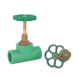 High Quality Anti Corrosion PPR Pipe Fittings Model Water Supply Accessories Head Valve Parts Made of Durable Plastic