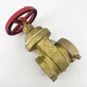 High Quality Brass Ball Angle Hose Stop Valve 2.5 Inch DN65 Fire Hydrant Gate Valve