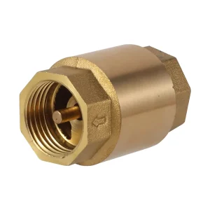 High Quality Brass Female Thread Vertical Check Valve for Water Pipes