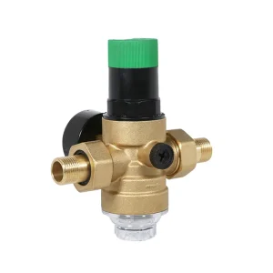 High Quality Brass Pressure Reducing Valve with Gauge and Filtration Control Structure OEM Manual Water 1 Year Warranty