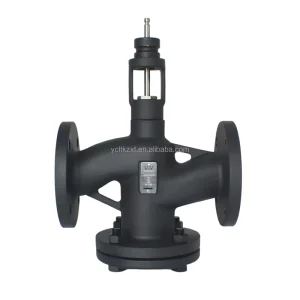 High Quality Cast Steel Electric Valve Body Flange Regulating 2-Way 3-Way Control High-Temperature Applications