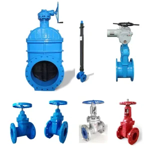 High Quality DN100 4″ DI Wedge Gate Valve for Base Media OEM
