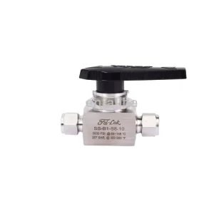 High Quality Factory Direct Sale Stainless Steel Manual High Pressure Ball Valve 3000psi Water Corrosion Resistant Various OEM