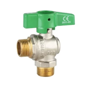 High Quality Factory Small Ball Valve Forged Hydraulic Valves Brass Angle Valve for Water/Gas