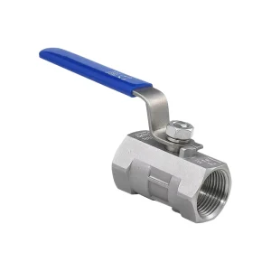 High Quality Food Grade Sanitary Stainless Steel One Piece Ball Valve Manual Power Water NPT Connection 500 psi