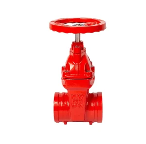 High Quality Grooved Resilient NRS Gate Valve Optimal for Reliable Fluid Control
