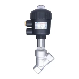 High Quality HF Shaw ASV200 Series Angle Seat Valve Filter Pneumatic Tools Stainless Steel Material Control Seat Valve Thread