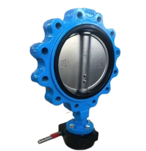 High Quality LT Single Wafer Butterfly Valve Ductile Iron Worm Gear Factory’s Best Model LTD371X