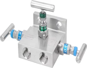 High Quality Manual 3 Way Valve Manifolds with Needle Structure for Gas Media Swagelok Type Stainless Steel 316