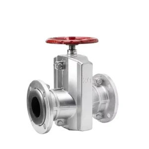 High Quality Manufacturers Direct Aluminum Alloy Cast Iron Pipe Pinch Valve Mud Mineral Powder Special Valve DN25 DN500