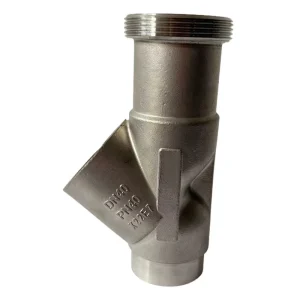 High Quality Reliable Manual Safety Stainless Steel Threaded Hydraulic Y Shape Filter Angle Valve