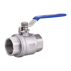 High Quality Rugged and Durable Stainless Steel Ball Valve Two Piece High Flow Female Threaded Ball Valve