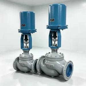 High Quality SS Globe Control Valve 304 316 F316 Class600 DN25 Cage Guided Linear Class VI for Pneumatic Piston