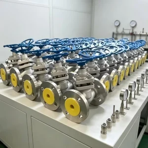 High Quality SS Y Pattern Globe Valve F316L Class800 DN25 Flanged RF Stellite Seat Handwheel for Steam