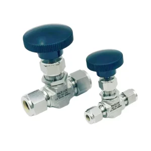 High Quality SS316 6mm 1/4 Straight Needle Valve Ferrule-Fitted Fitting for Petrochemical and Gas Applications