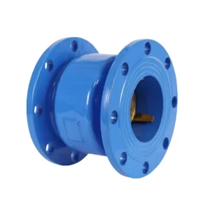 High Quality Silent Flanged Muffler Stop Valve Cast Iron Water Manual Hydraulic Check Valve Pneumatic Check Valve