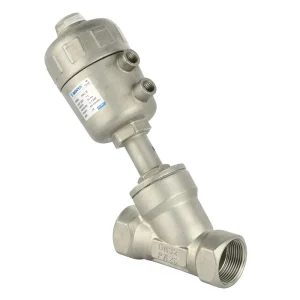 High Quality Stainless Steel Pneumatic Y Type Angle Seat Valve Sanitary Welded Pneumatic Angle Seat Valve