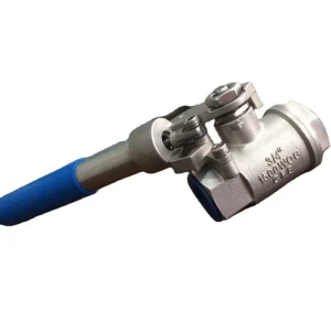 High Quality Stainless Steel Spring Return Ball Valve