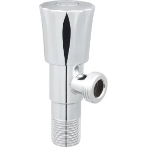 High Quality Stainless Steel Thicken Stop Brass Bathroom Triangle Valve Brass Angle Valve for Bathroom Toilet Shower Room