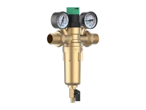 High Reliability 316 Stainless Steel Pressure Reducing Filter Brass Valve for Household & Outdoor Use Manual Operation