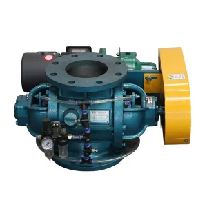 High Sealing AC Motor Rotary Airlock Feeder Star Valve Positive Negative Pressure Pneumatic Conveying Cement Powder Granule